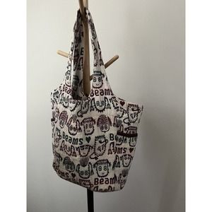 COPY - BEAMS Kawaii Tote Bag Pocket Diaper Bag Beach Bag Gym Bag Multi Purpose …